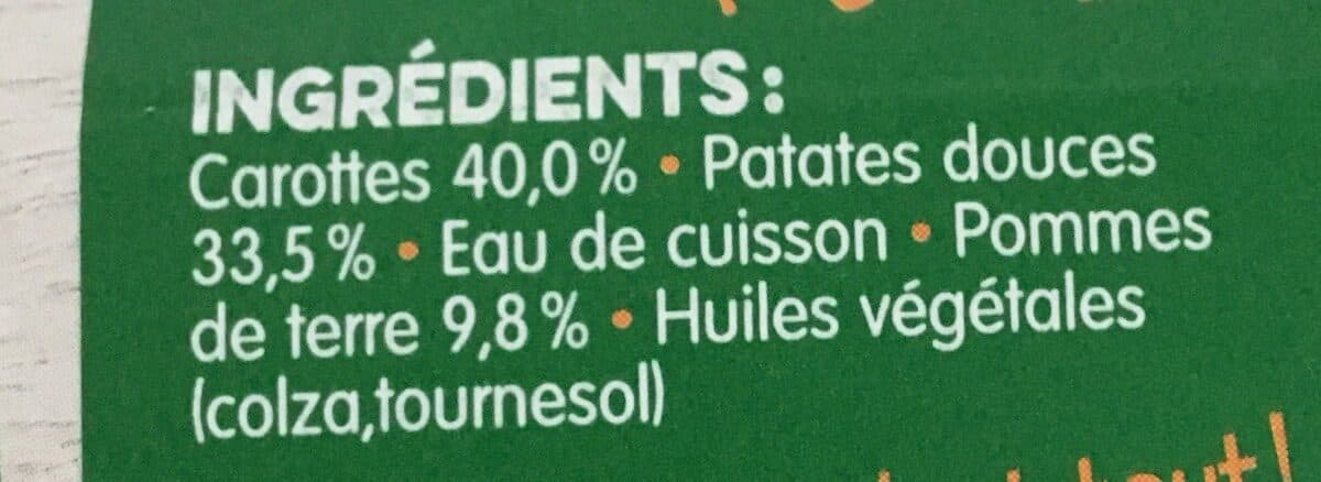 bledina Carottes Patates Douces 2x200g packshot