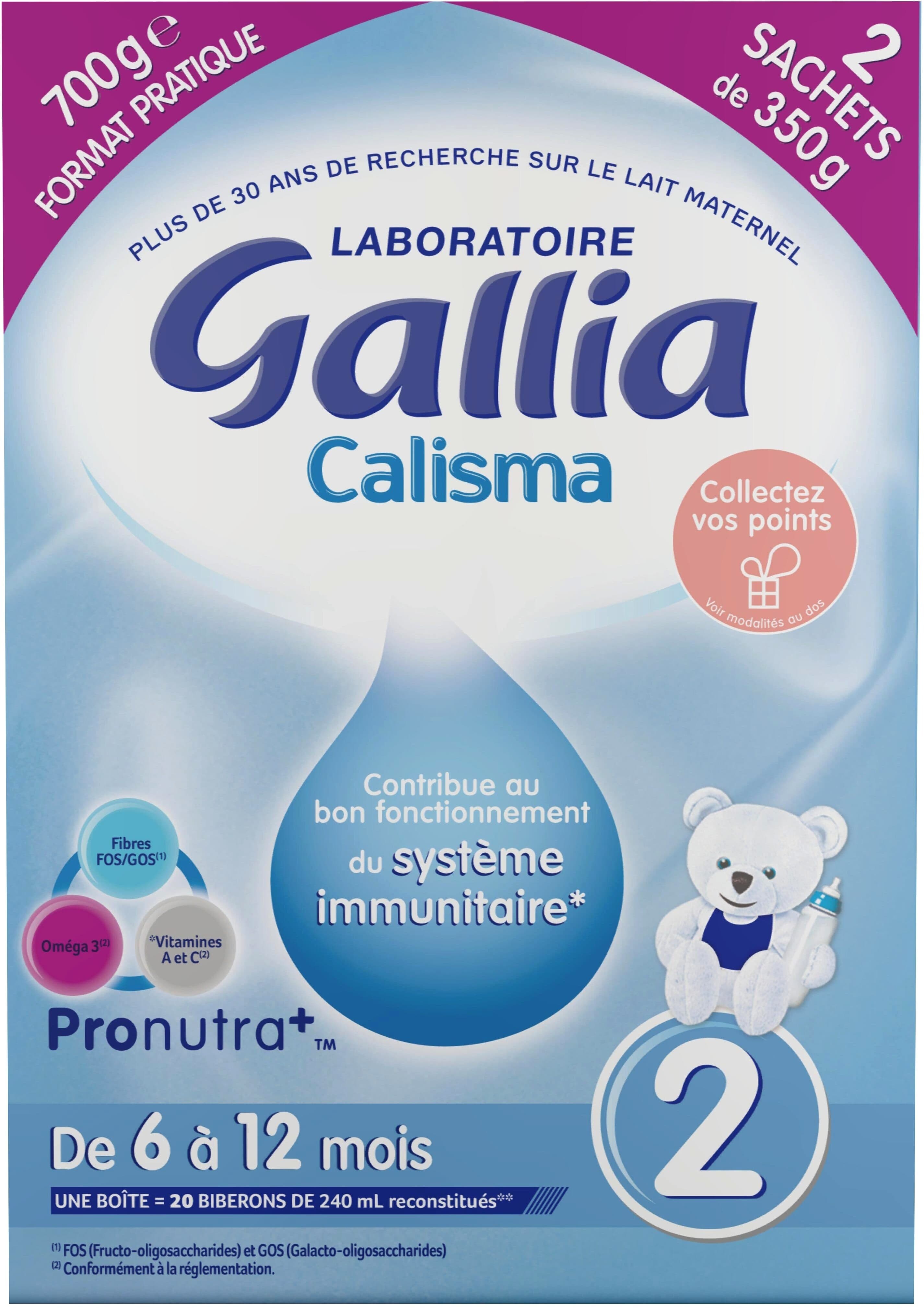 Gallia GALLIA CALISMA 2ème âge BIB 700G De 6 à 12 mois packshot