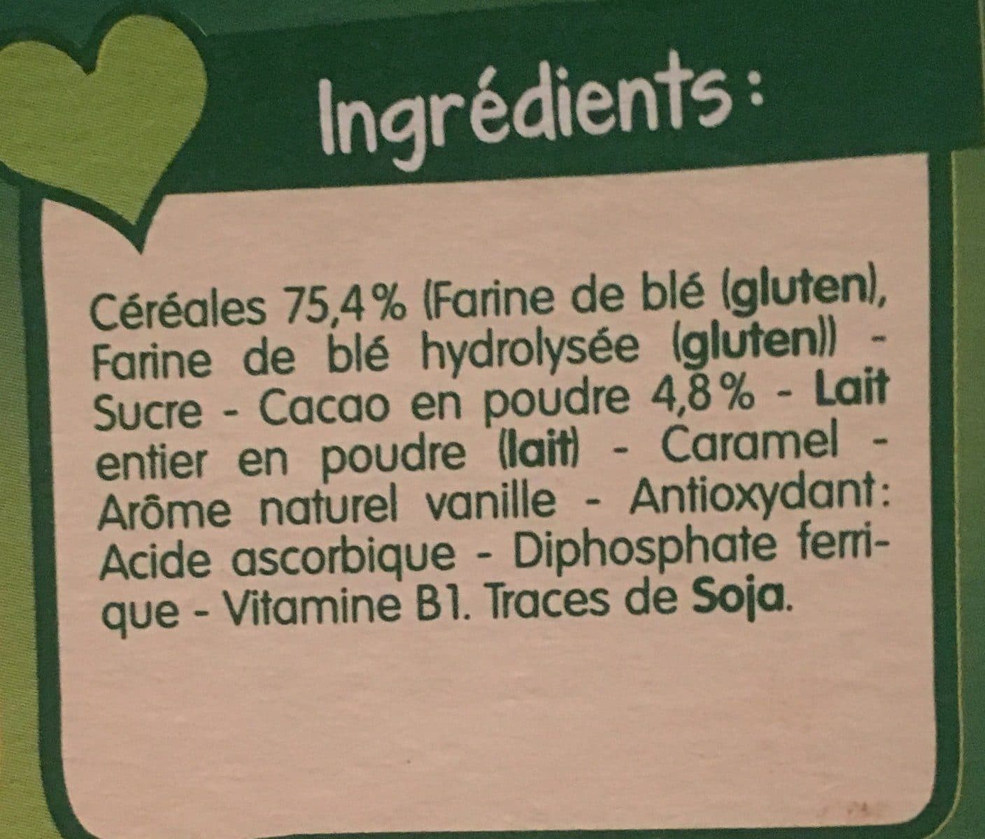Bledina Bledine croissance choco biscuite packshot