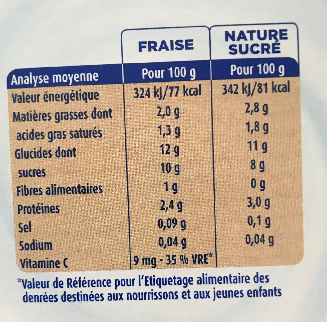 BLEDINA Blédina Gourdes lactées 4x85g Nature/Fraise Dès 12 mois packshot