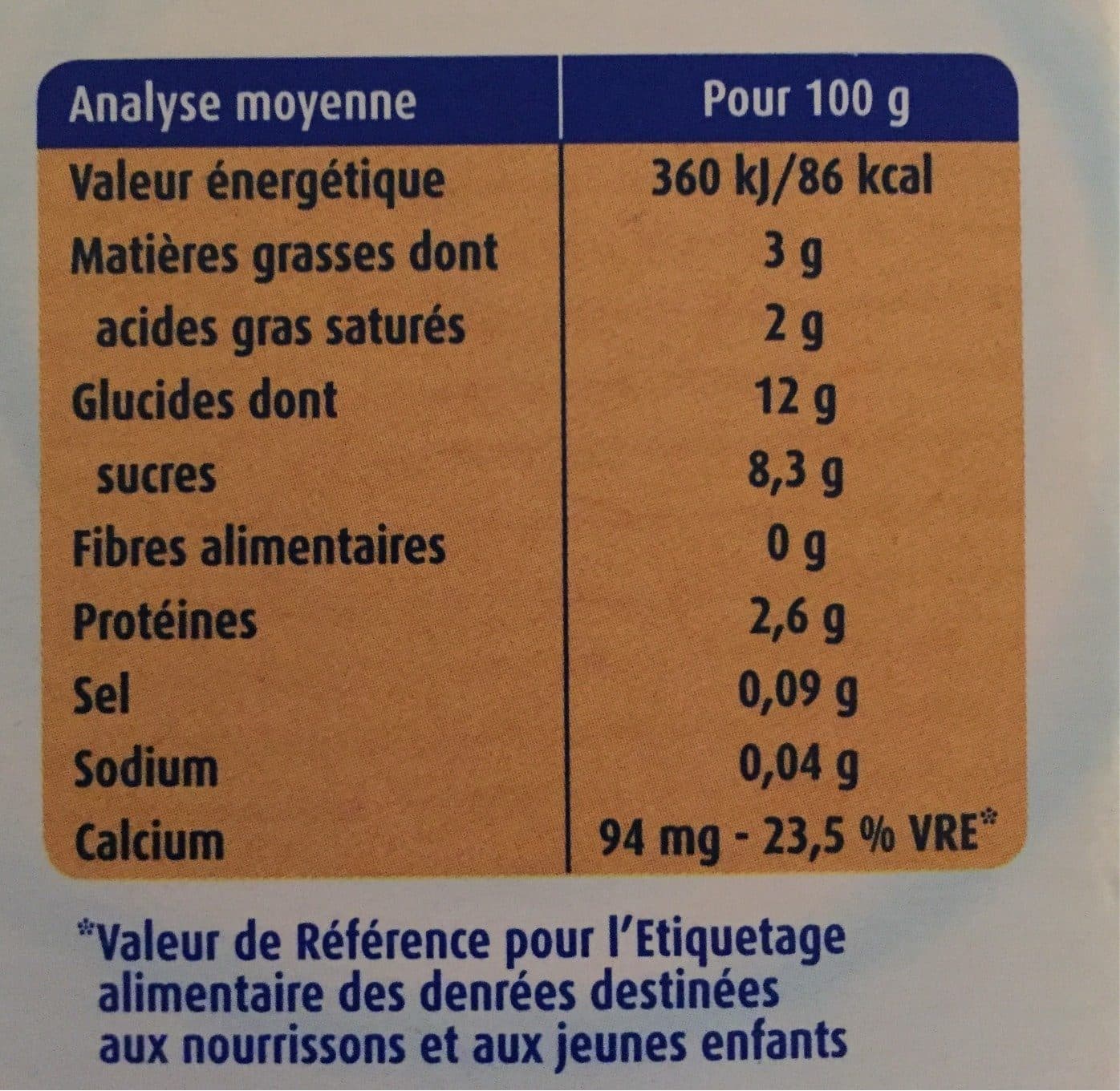 Bledina Gourdes lactées vanille packshot