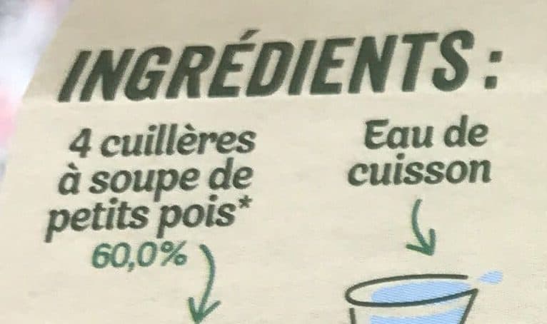 Blédina BLEDINA LES RECOLTES BIO Petits Pois 2x130g Dès 4/6 Mois packshot