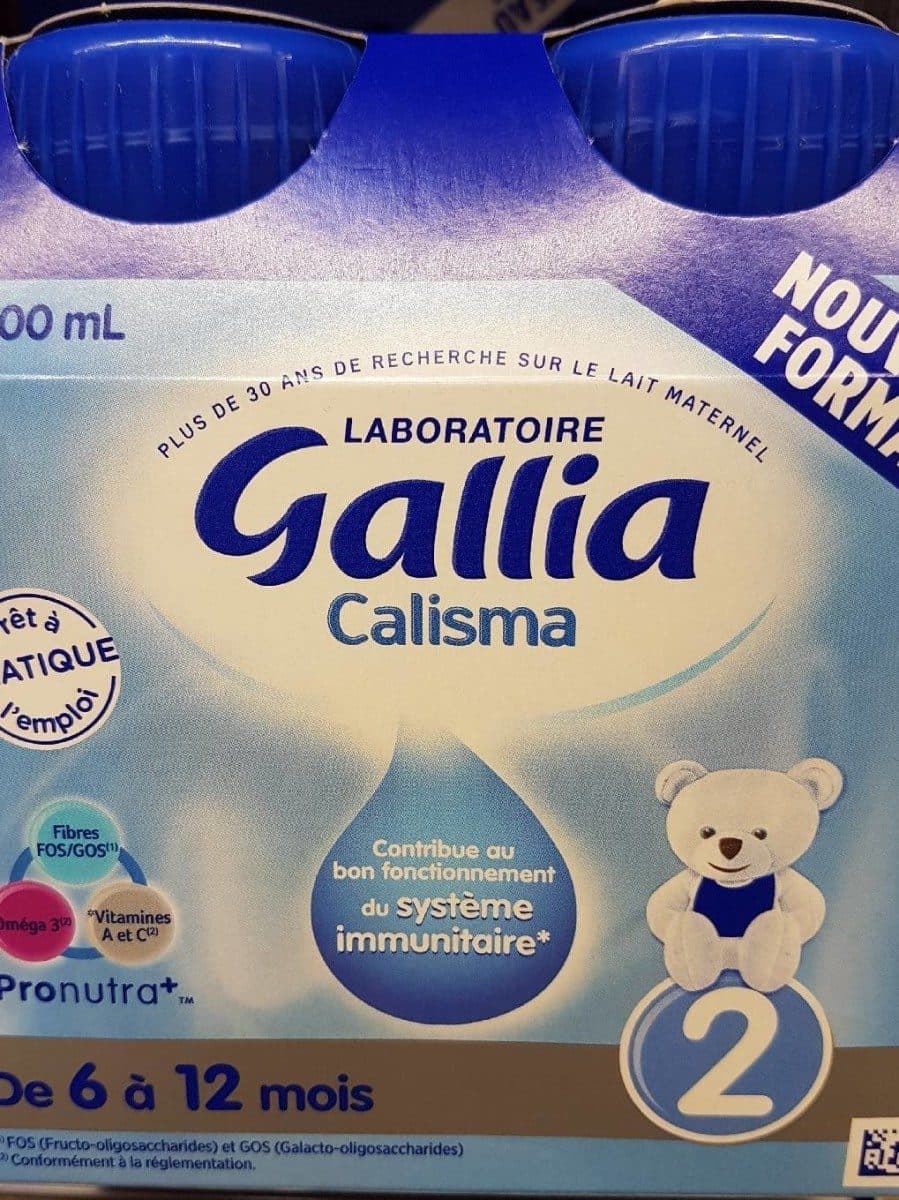 Calisma GALLIA CALISMA 2EME AGE 4x200ml De 6 à 12 mois packshot