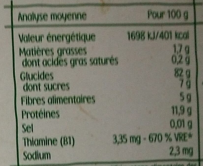 BLEDINA Blédine saveur vanille packshot