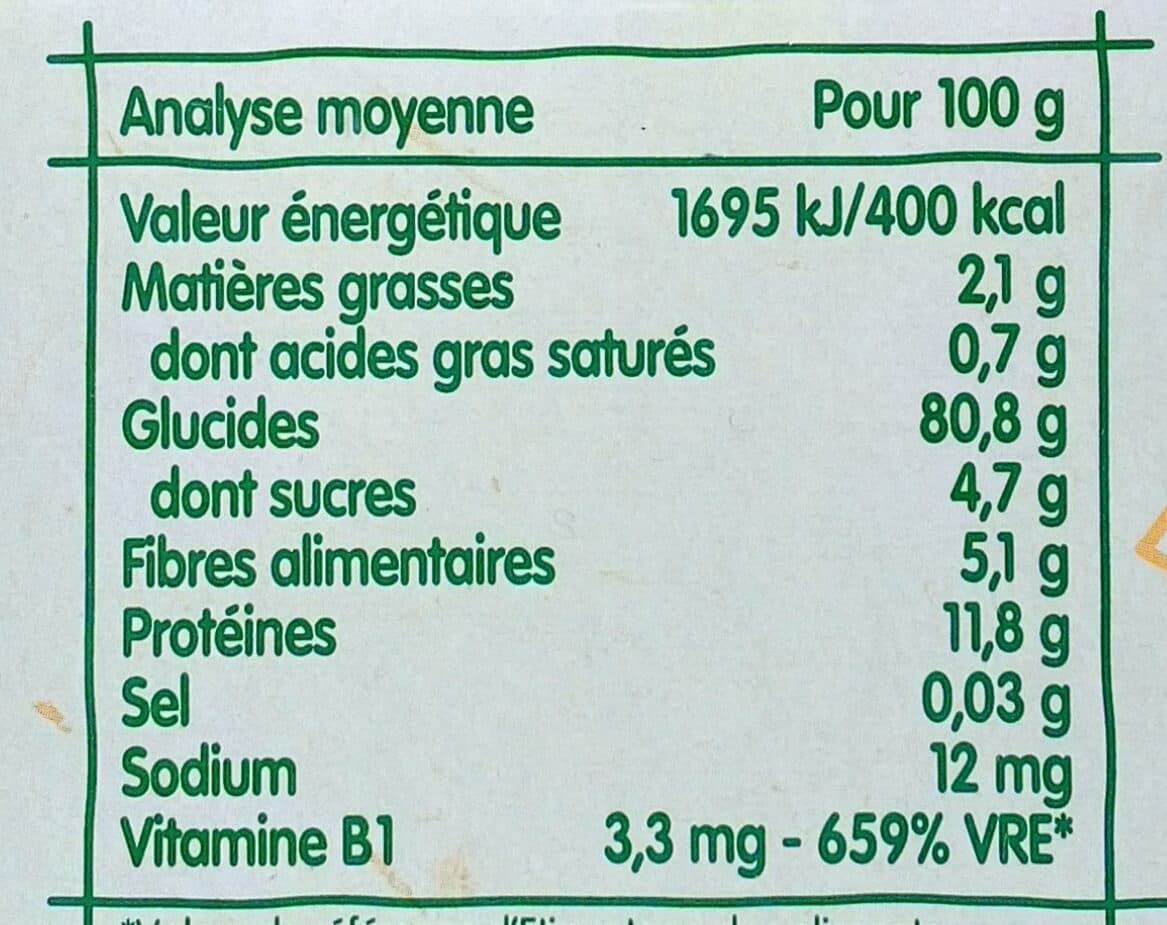 Blédina Blédine® - Blé et Cacao packshot