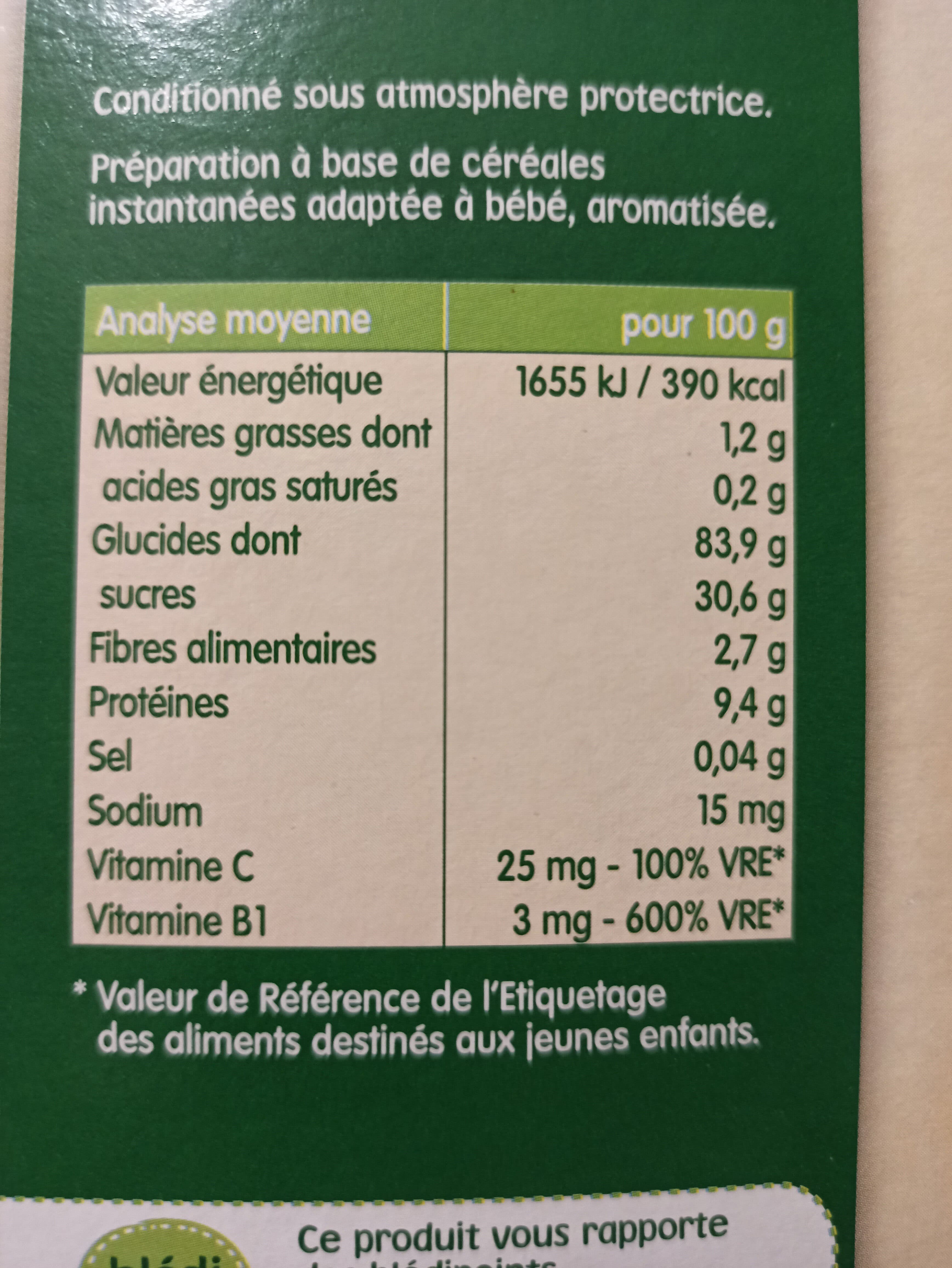 Bledine BLEDINA BLEDINE Saveur Briochée 400g Dès 8 Mois packshot