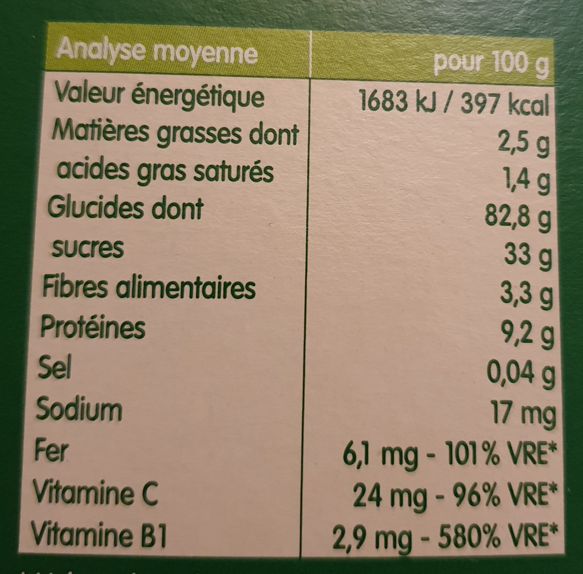 Bledina BLEDINA BLEDINE Junior Saveur Briochée Pépites 400g Dès 15 Mois packshot