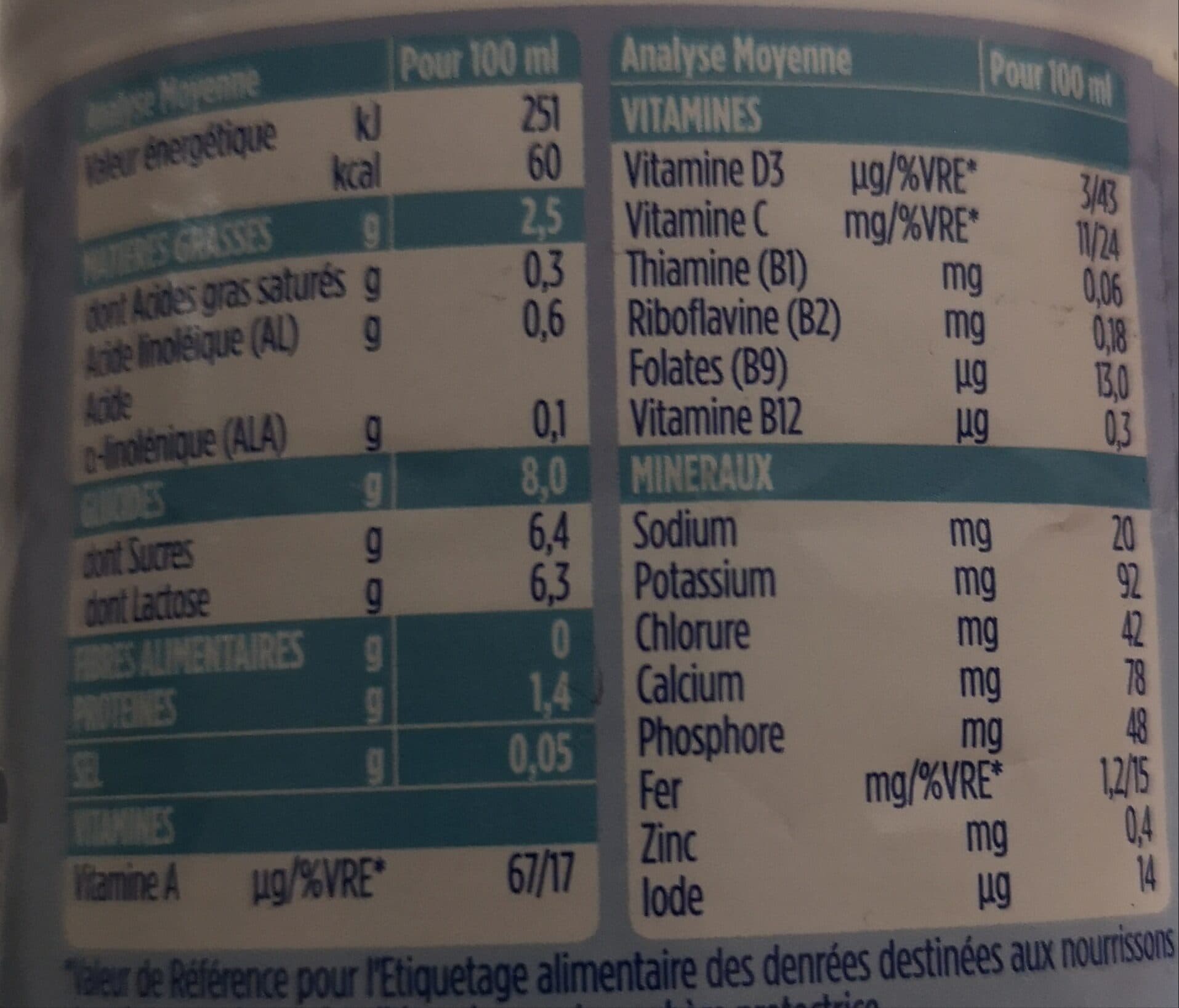 Laboratoire Gallia Calisma Croissance 3 12-36 mois packshot