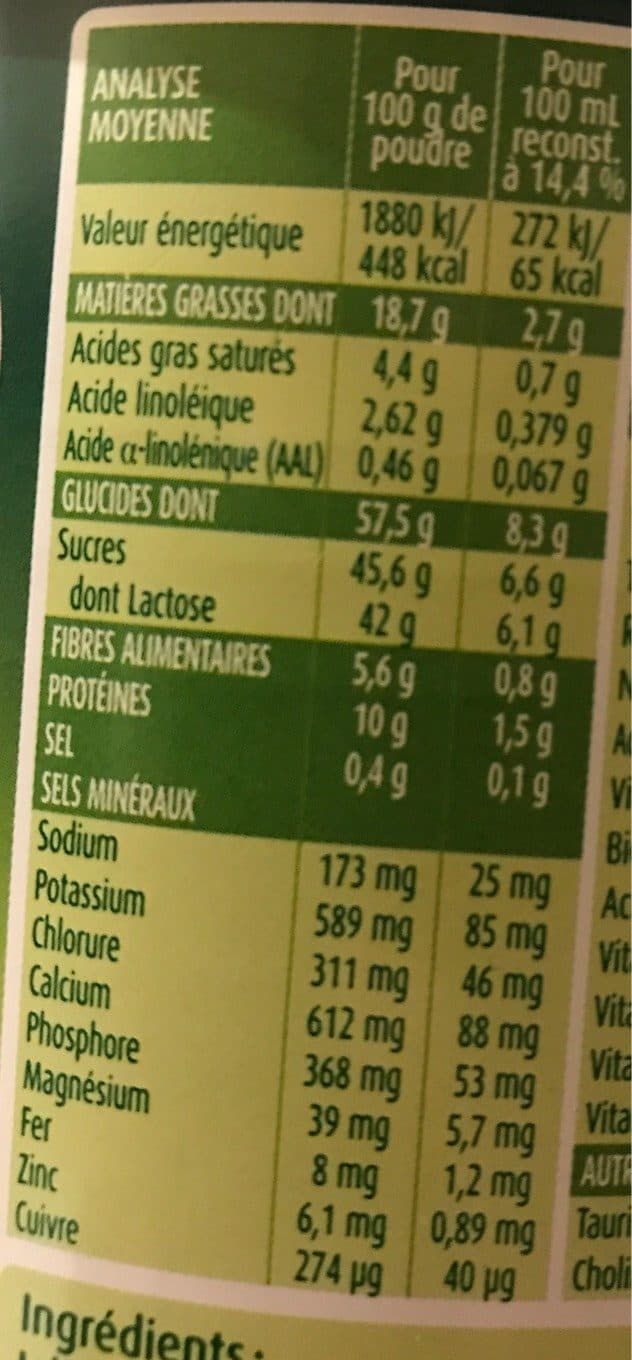 Blédina bledilait 3 packshot