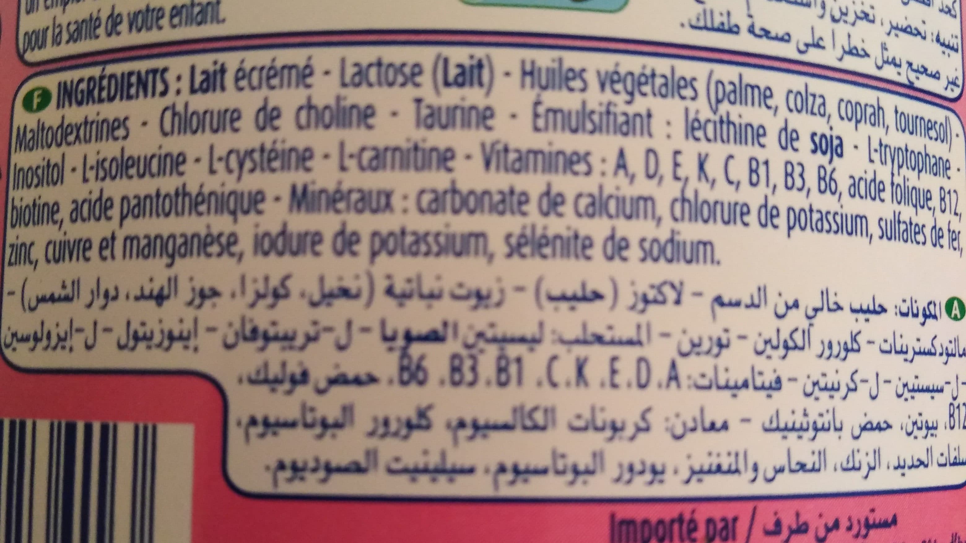 Open Food Facts Bledina Nursie 2 Lait De Suite De Nourissons 6-12mois packshot