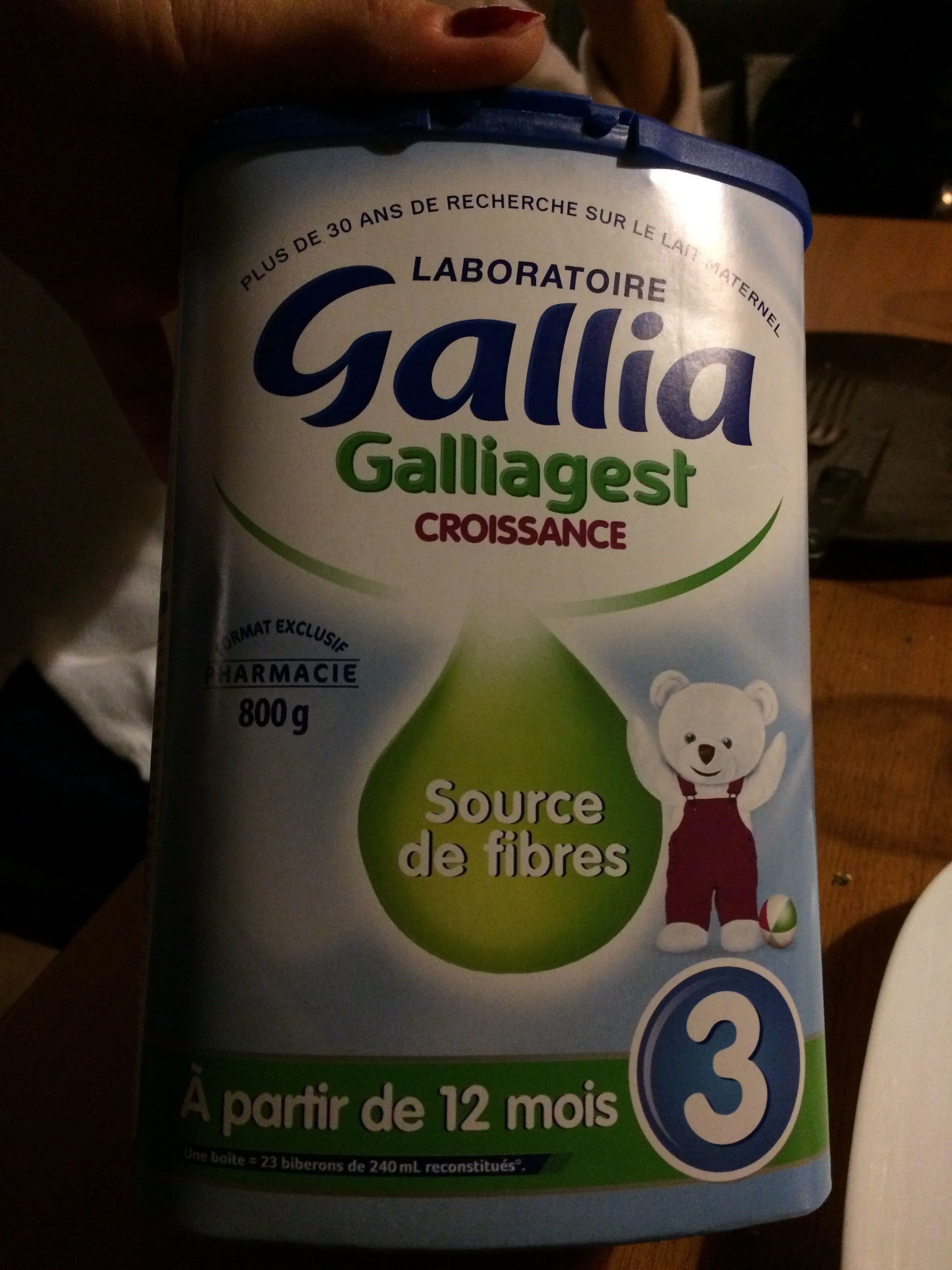 Gallia Galliagest croissance packshot