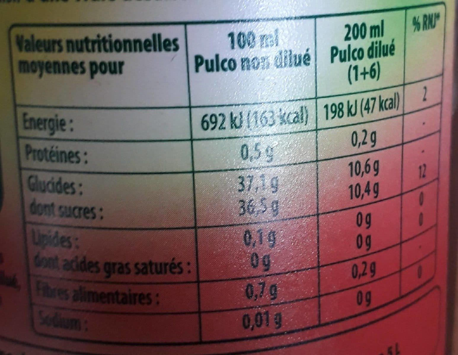 Open Food Facts Pulco fruits rouges packshot