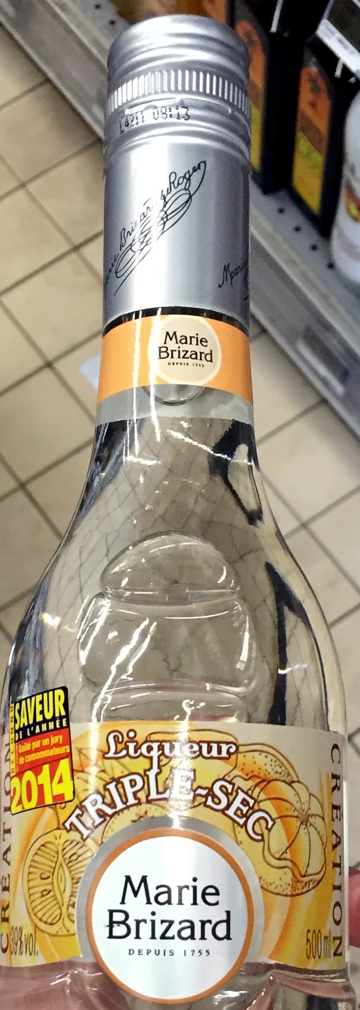 Marie Brizard Liqueur Triple-Sec packshot