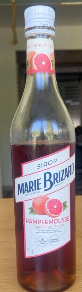 Open Food Facts Sirop pamplemousse packshot