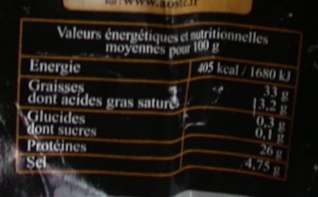 AOSTE LOT de 2 saucissons secs Aoste Grand cru Ardéchois packshot