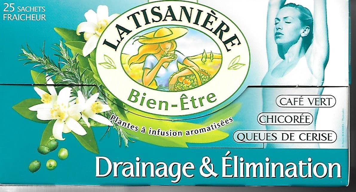 La Tisanière La Tisanière Bien-Etre Drainage et élimination packshot