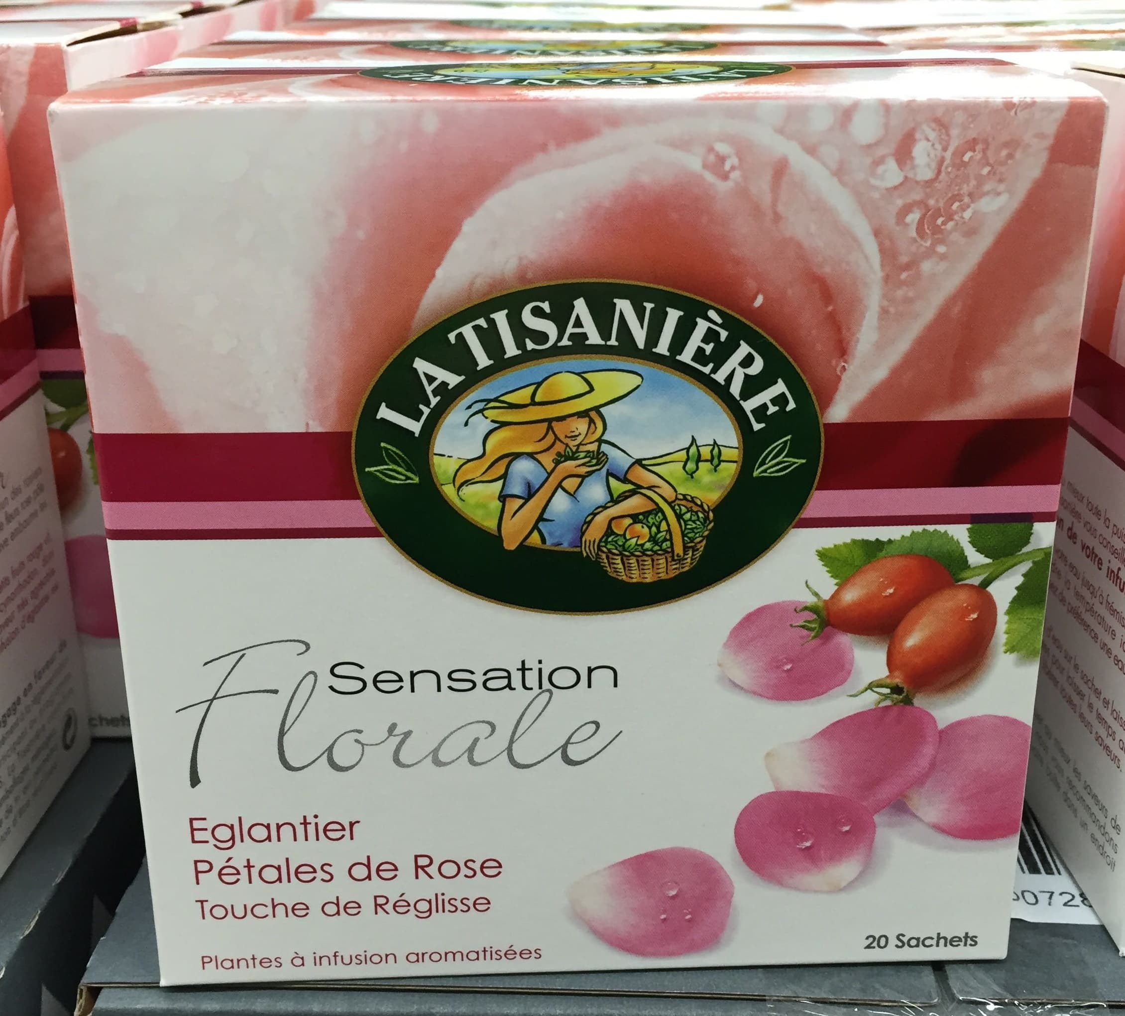 La Tisanière Sensation Florale Églantier, Pétales de Rose, Touche de Réglisse packshot