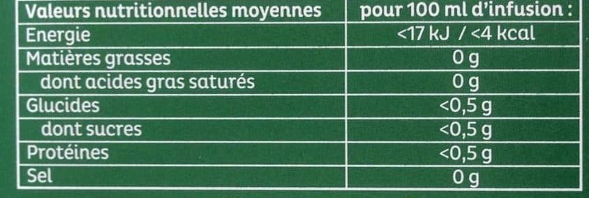La Tisanière Thé jambes légères packshot