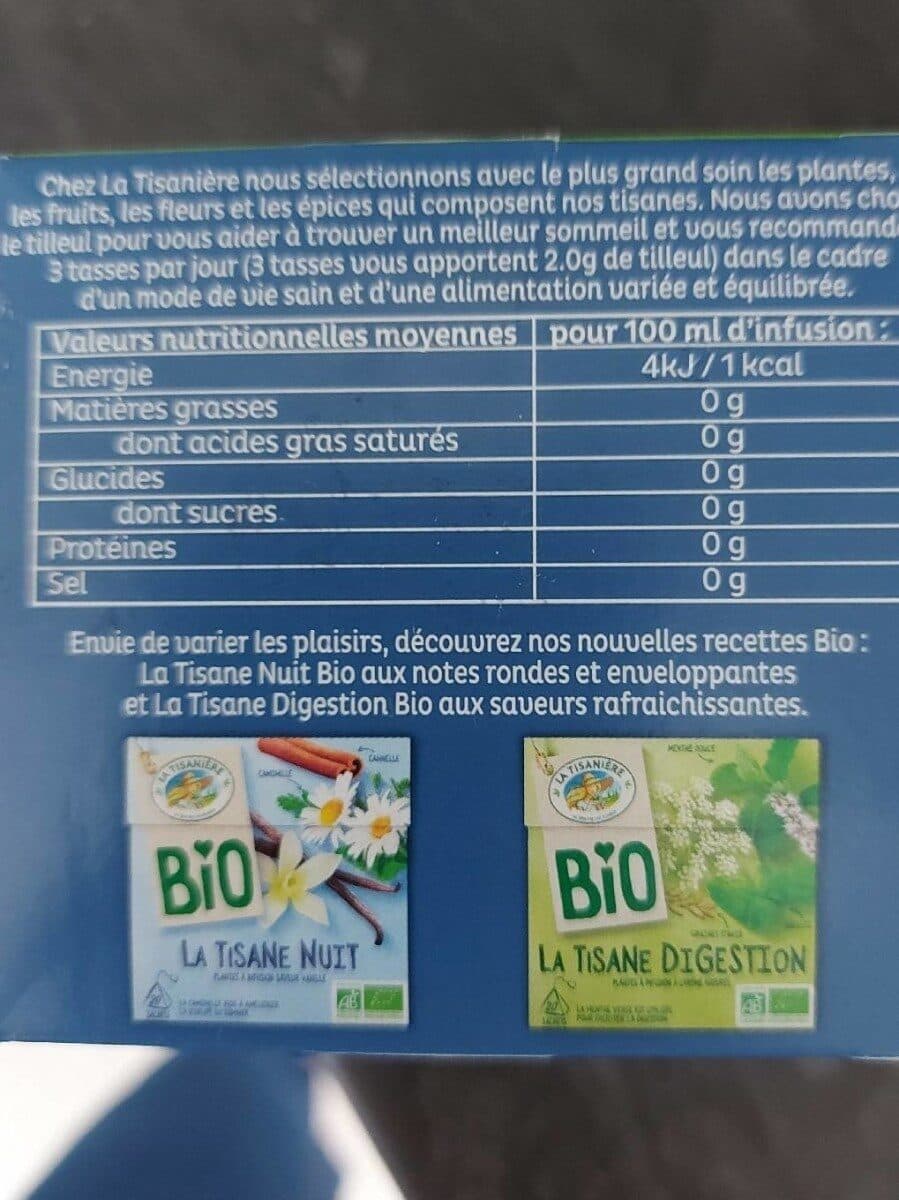 la tisanière Nuit calme verveine packshot