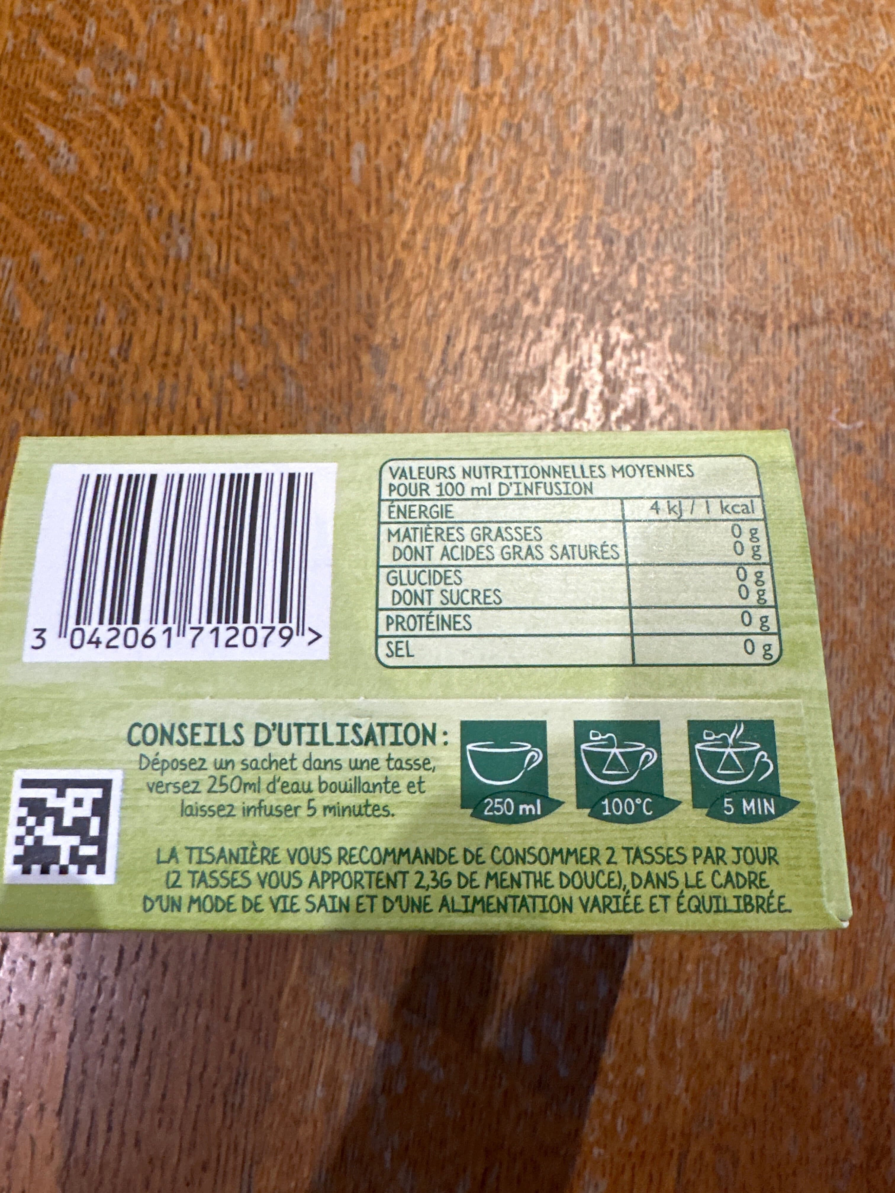LA TISANIERE La tisane digestion bio packshot