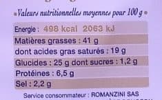 Romanzini Feuilletes aperitif d'escargots packshot