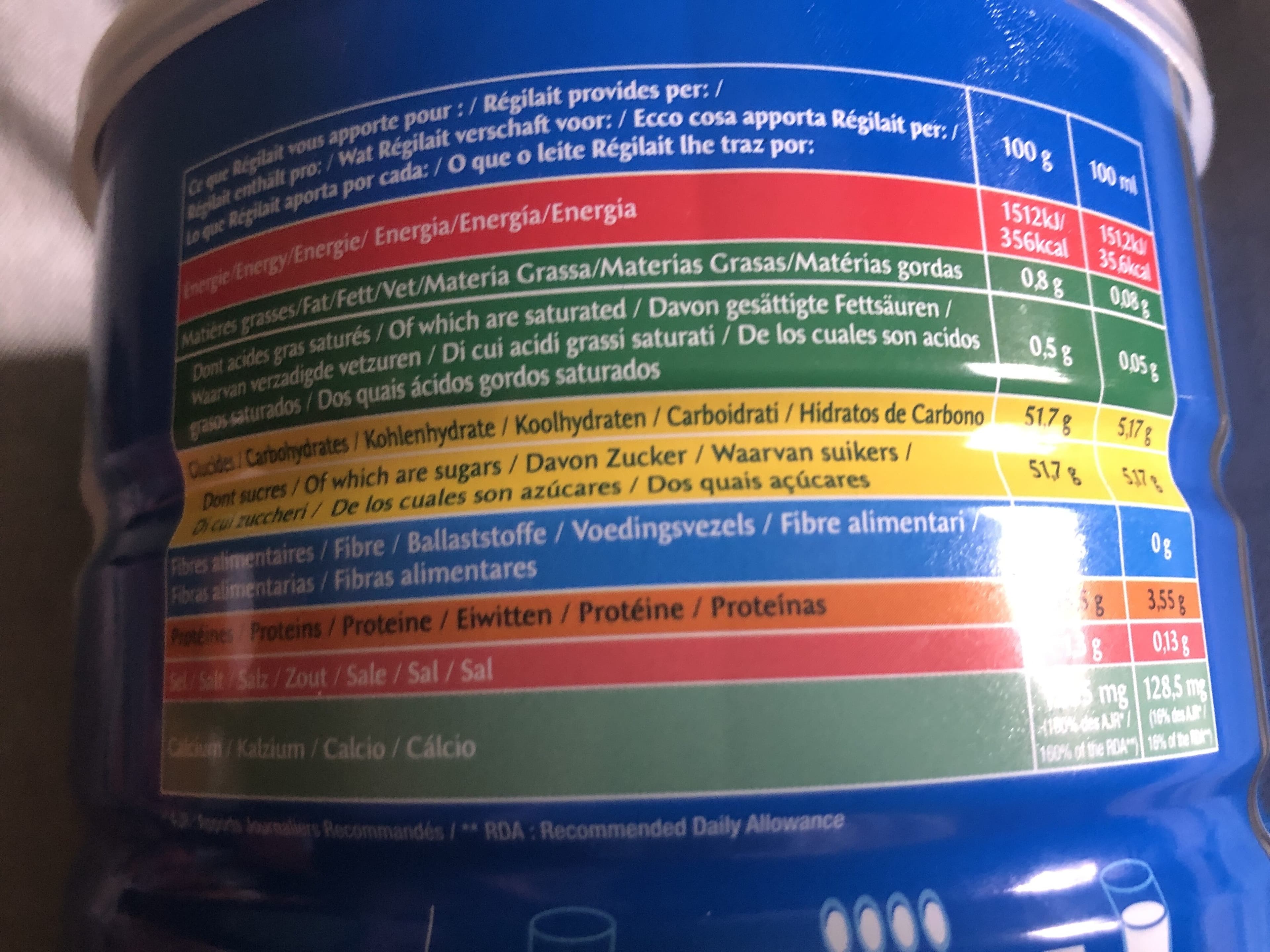 Regilait Lait packshot