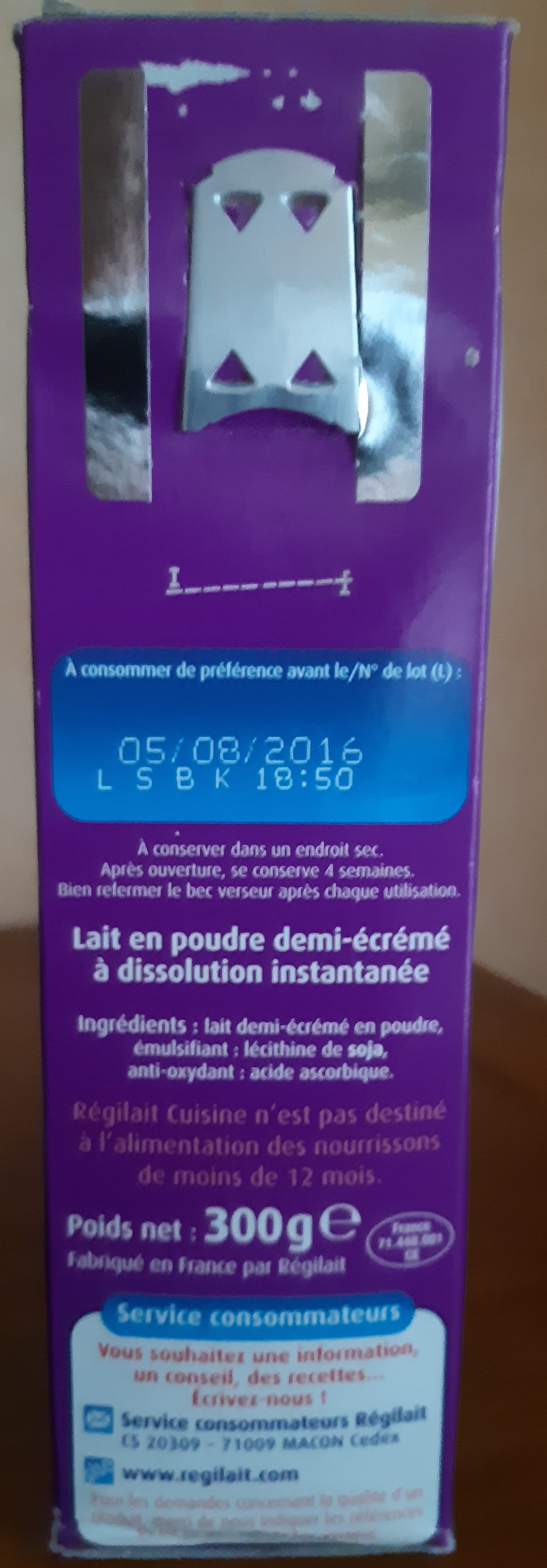 Regilait Regilait LT Poudre Cuisin packshot