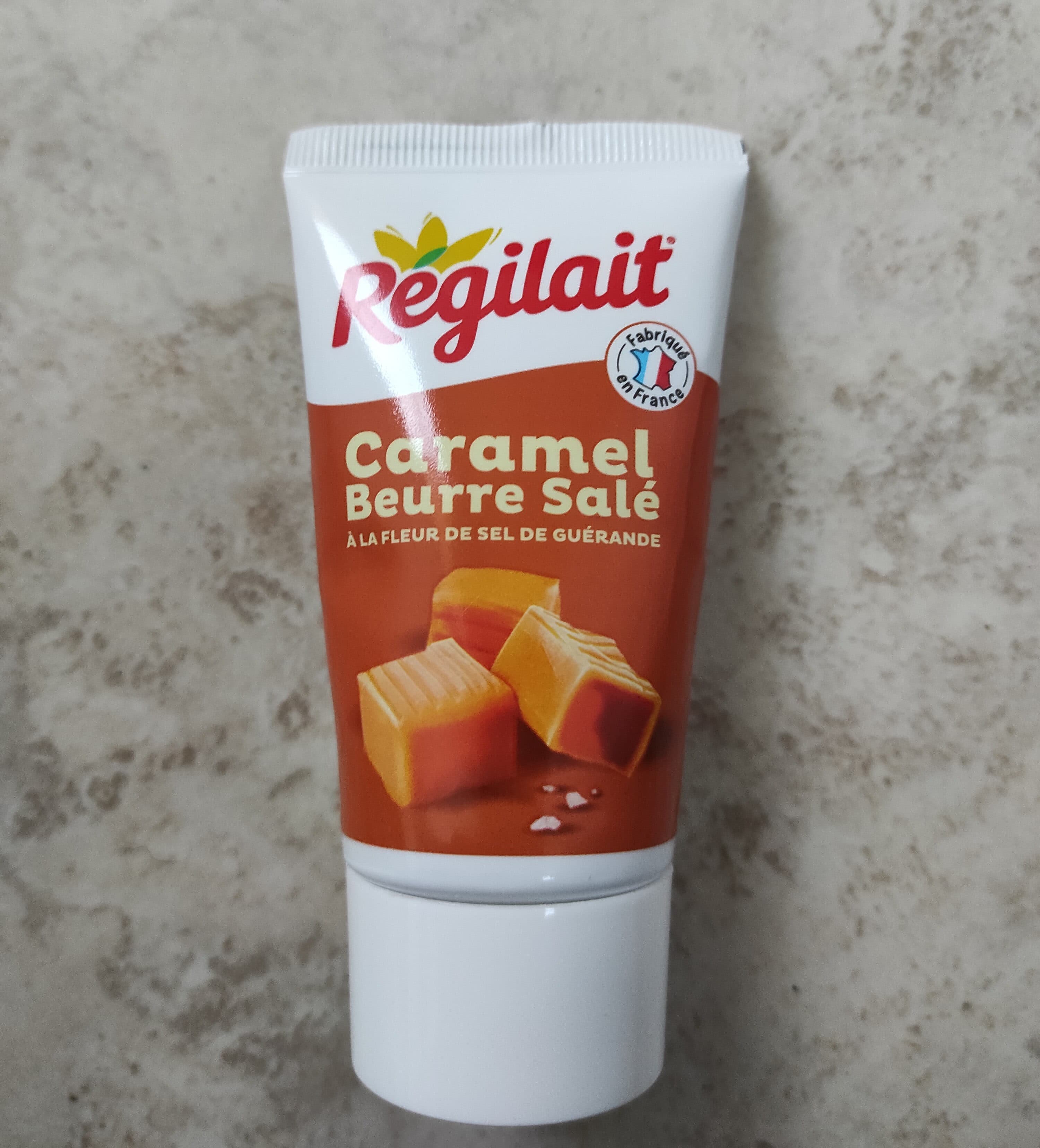Régilait Caramel beurre salé packshot
