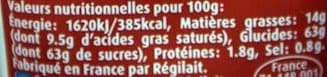 Régilait Caramel beurre salé packshot