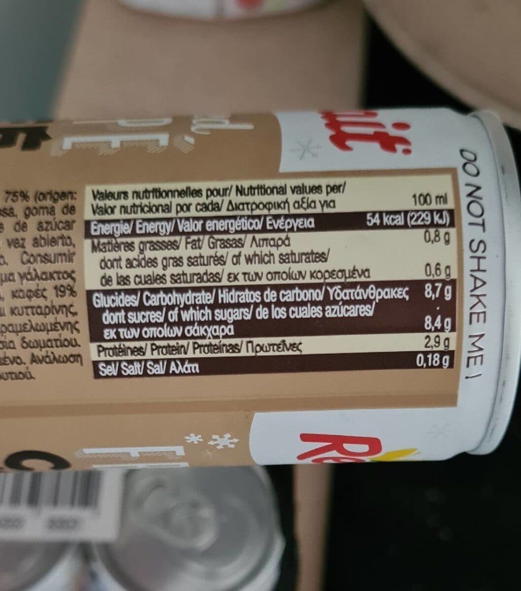 Régilait Iced frappé packshot