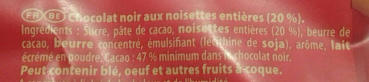 Côte d\'or Carrés packshot