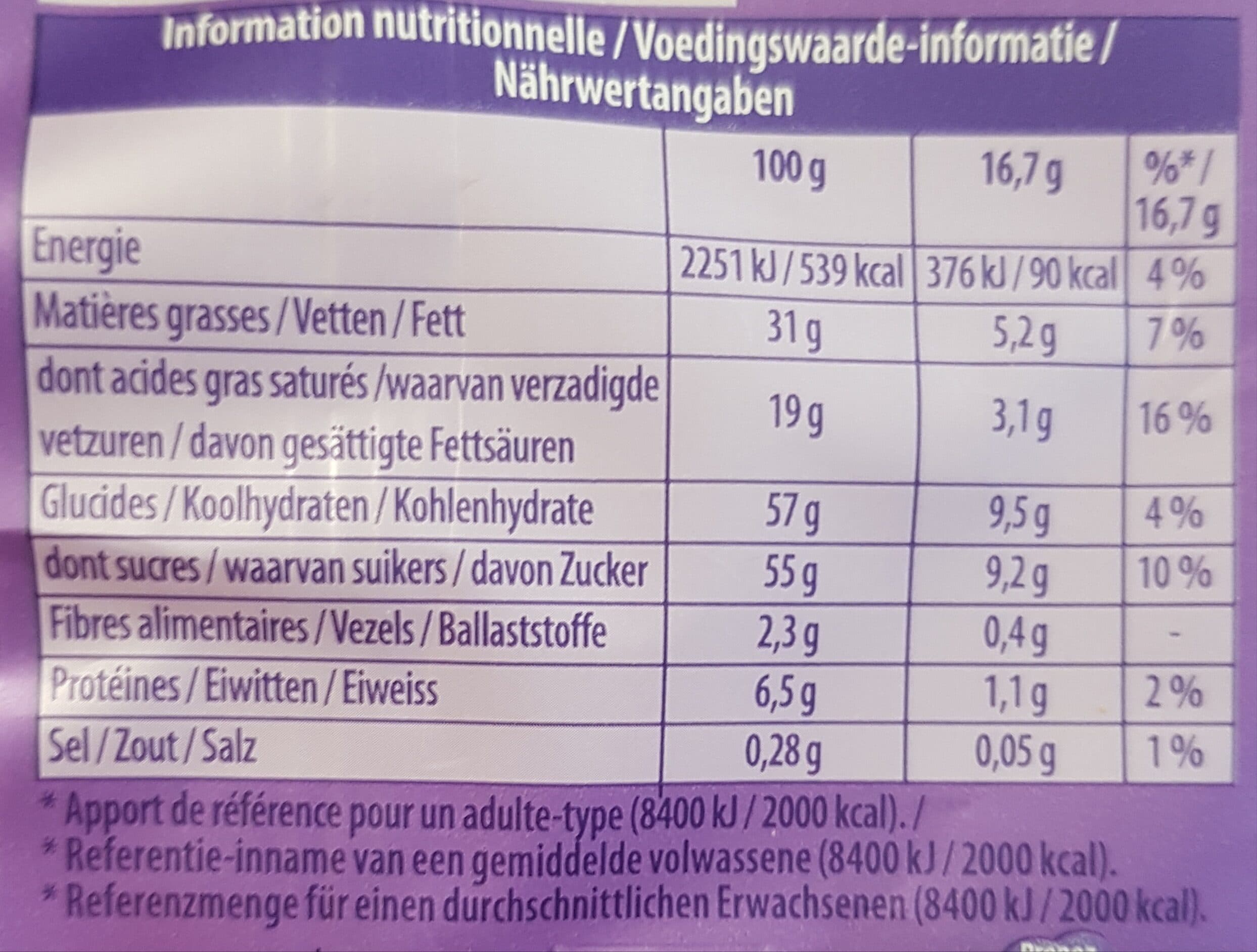 Milka Chocolat au lait packshot