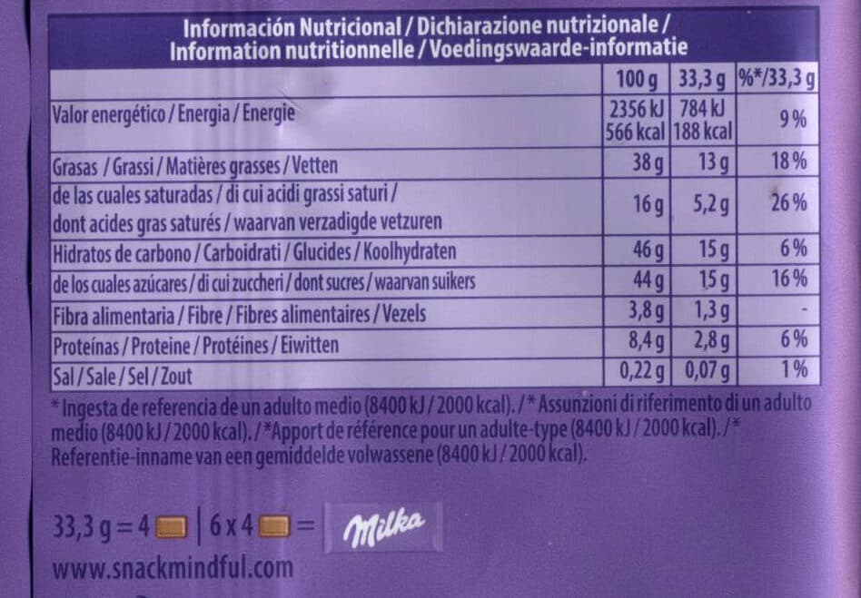 Milka Milka - Noisette Entières - Maxi Format packshot