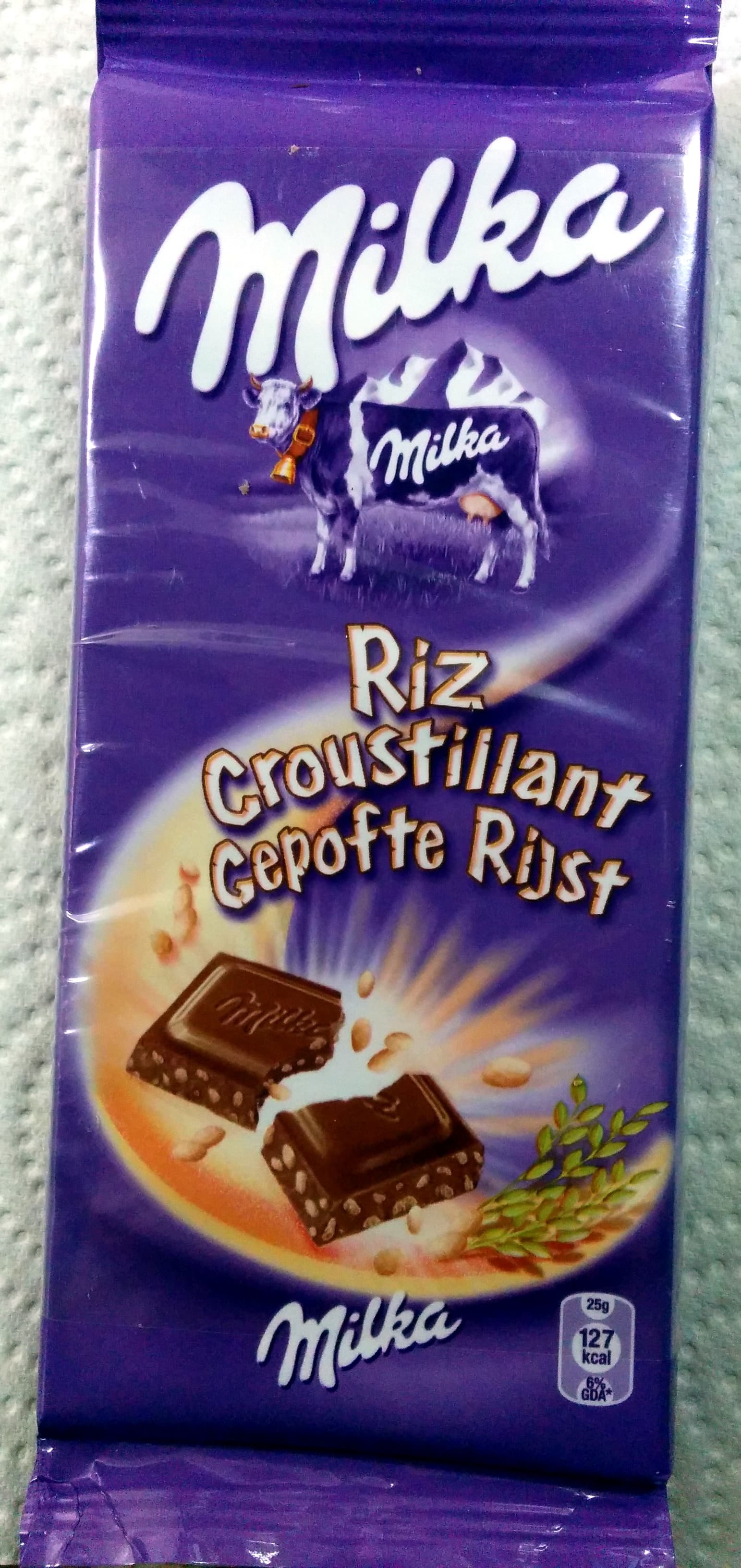 Milka Milka Riz Croustillant packshot