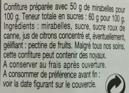 Bonne Maman Bonne Maman - Mirabelle Plum Jam, 370g (13oz) packshot