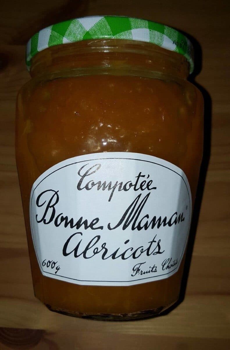 Bonne Maman compotee d'abricots packshot
