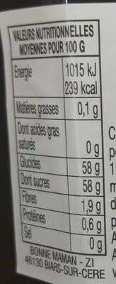Bonne maman Confiture Fruits des bois packshot