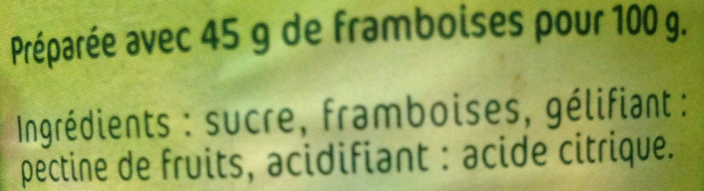 Andros Confiture Extra Framboises packshot