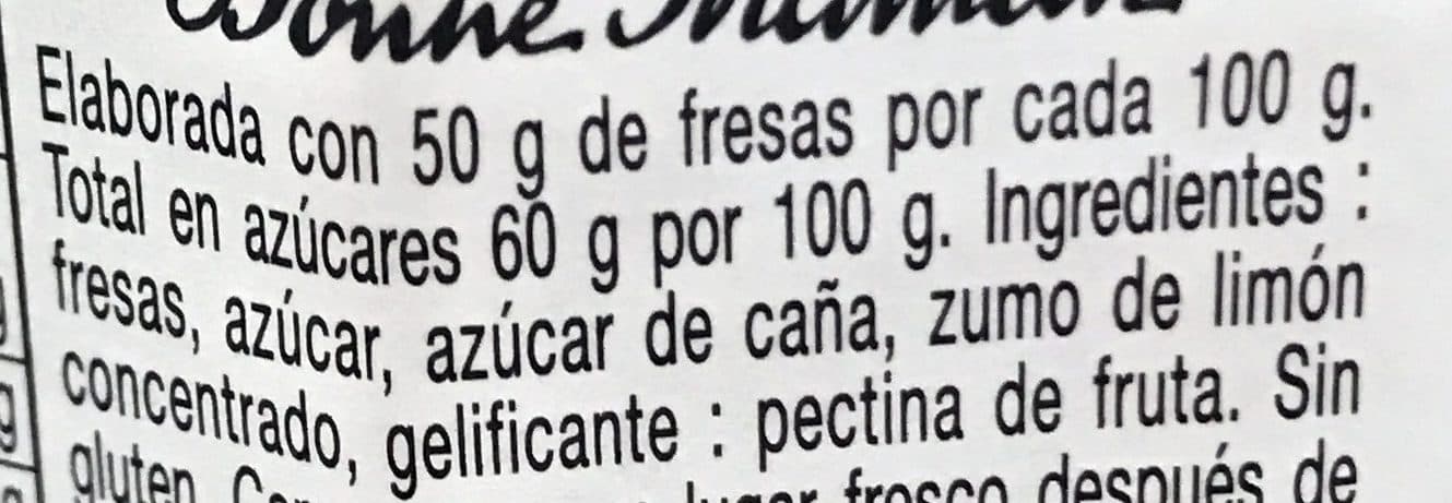 Bonne Maman Confitura de fresa packshot