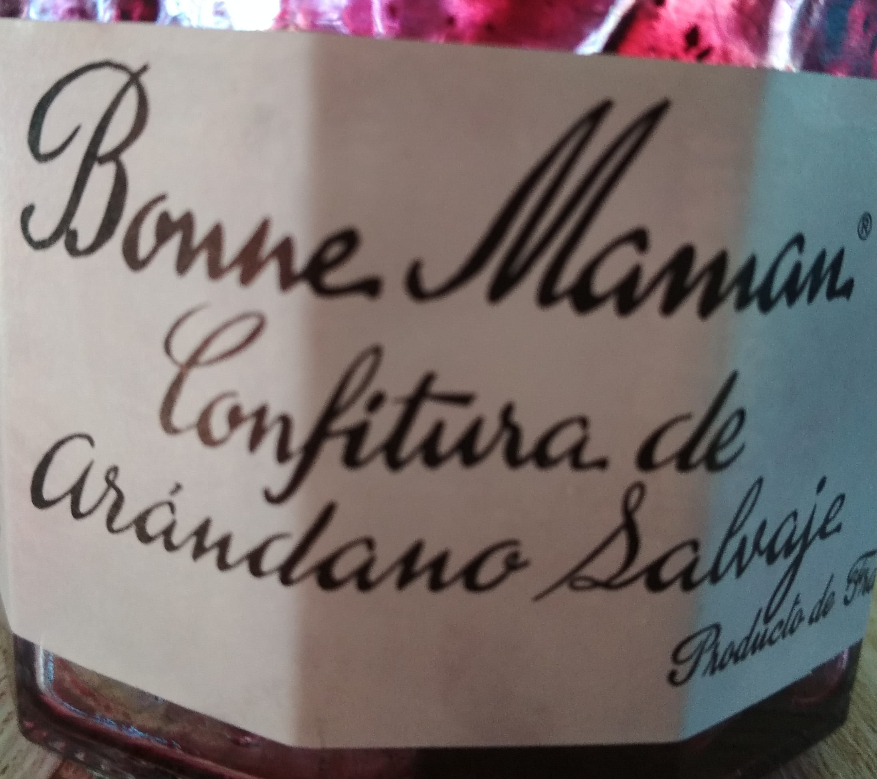 Bonne Maman Confitura de arándano salvaje packshot