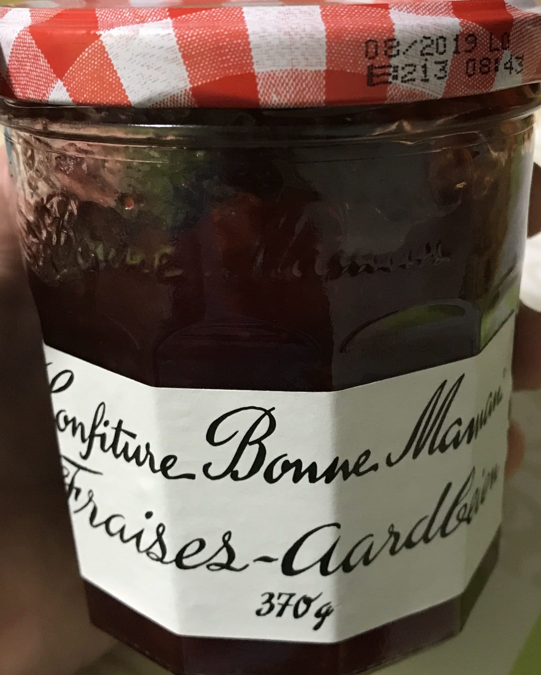 Bonne Maman Confiture Fraises packshot
