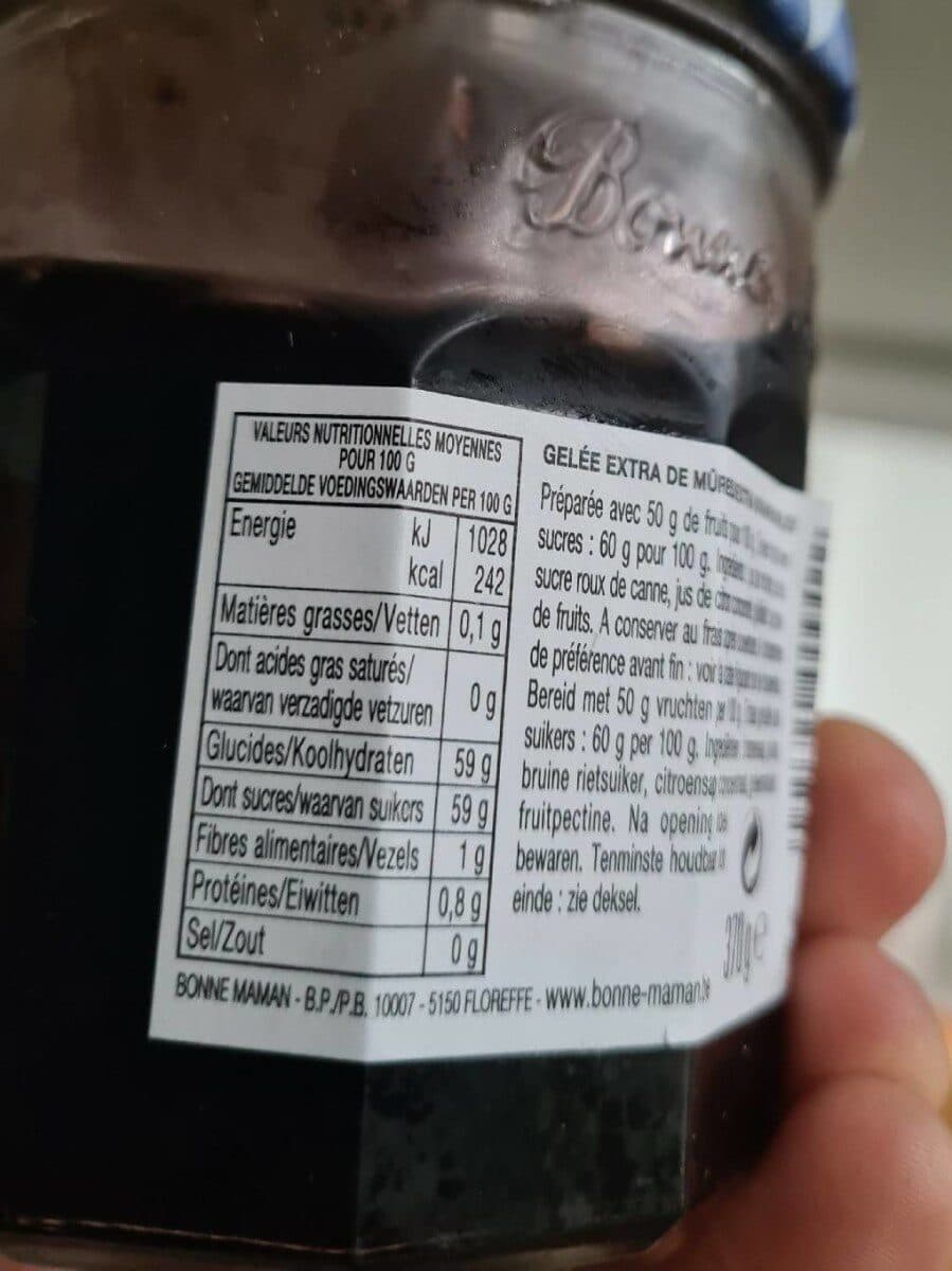 Bonne Maman Gelée De Mûres packshot