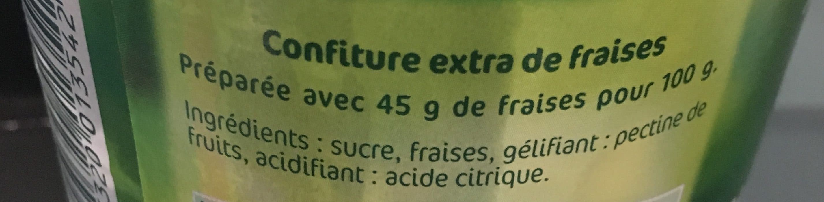 Andros Confiture Fraises packshot