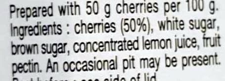Bonne Maman Cherry conserve packshot