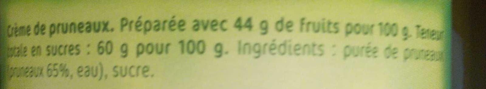 Andros Crème de pruneaux packshot