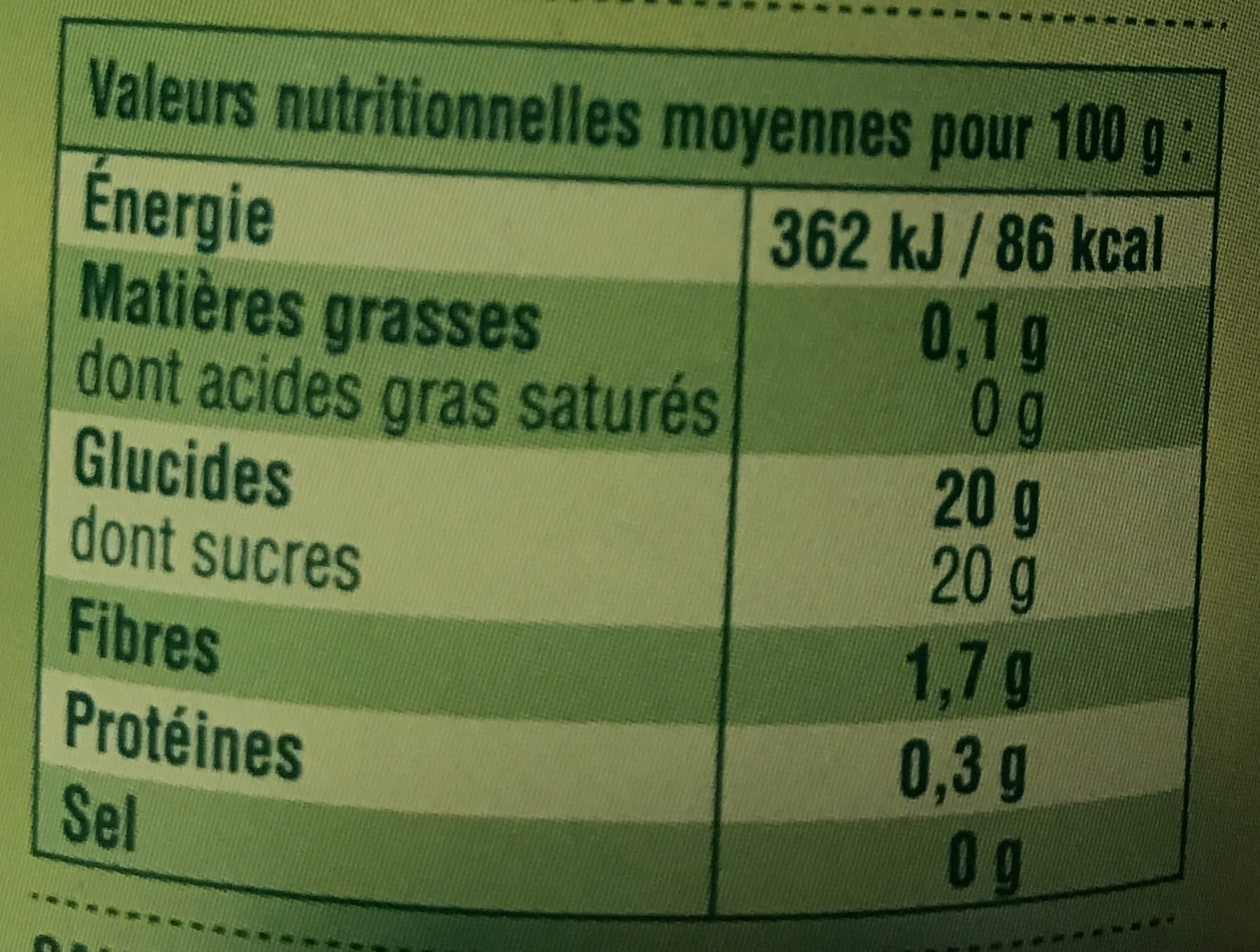 Andros Compote pomme nature packshot