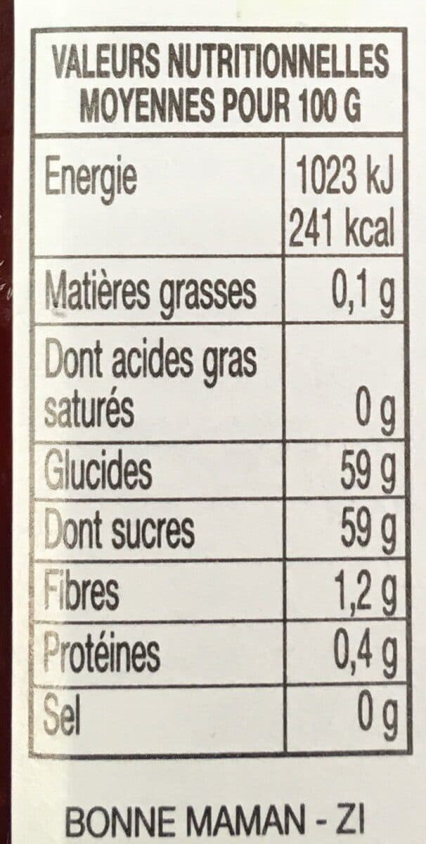 Bonne Maman confiture fraises packshot