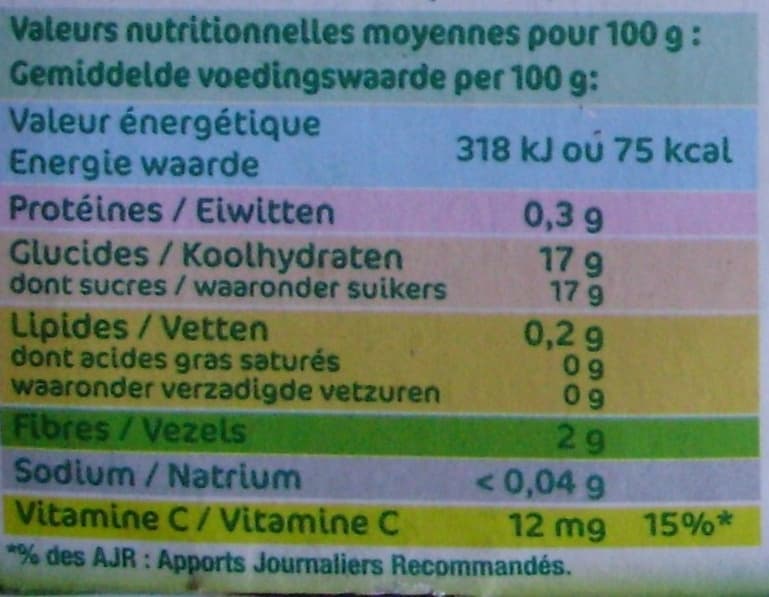 Andros Dessert Fruitier® Pomme Fraise (4 pots) 400 g - Andros packshot