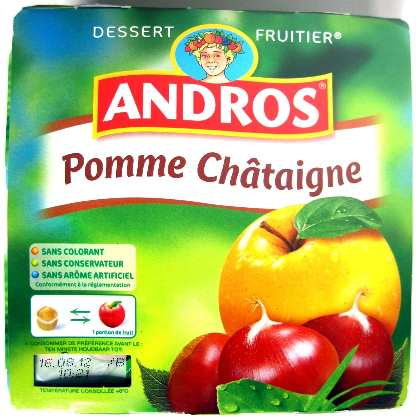 Andros Pomme Châtaigne packshot