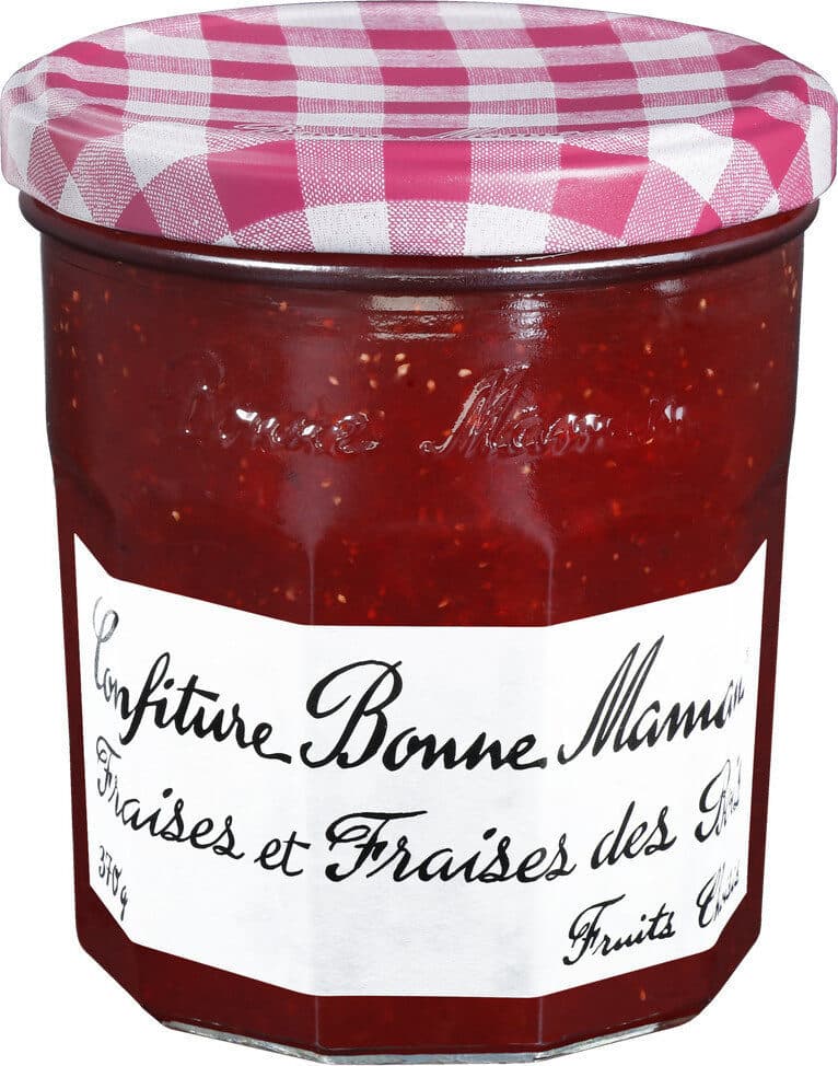 Bonne Maman Bonne Maman - French Strawberry & Wild Strawberry Jam, 370g (13oz) packshot